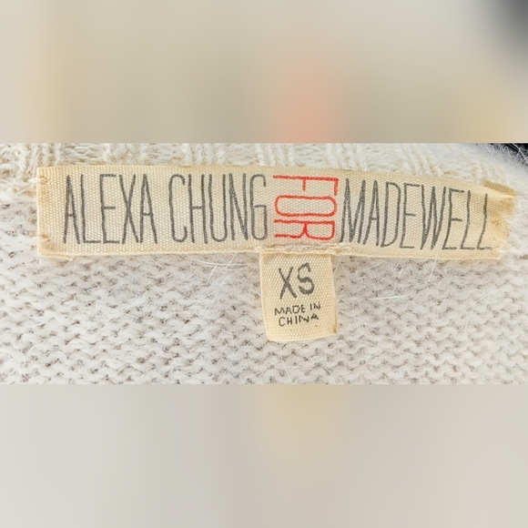 Alexa Chung for Madewell Graham Rabbit Hair Sweater READ - Picture 4 of 6